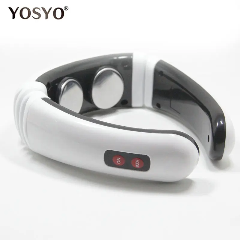 Electric Pulse Back and Neck Massager Far Infrared Heating Pain Relief Tool Health Care Relaxation 12