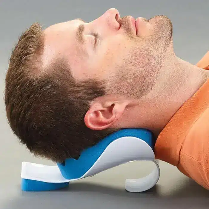 Neck Shoulder Relaxer Pillow Pain Relief Support Shoulder Relaxer Massage Traction Pillow SN-Hot 12
