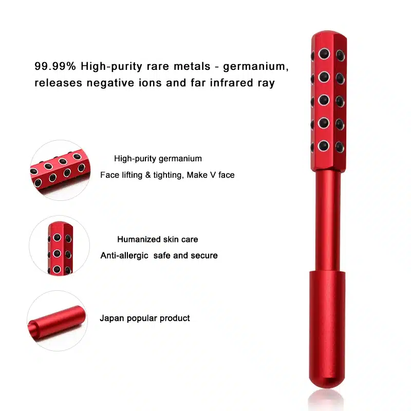 Kakusan Germanium face massage products face massager roller Japan germanium facial facial massager tools for face lift 10