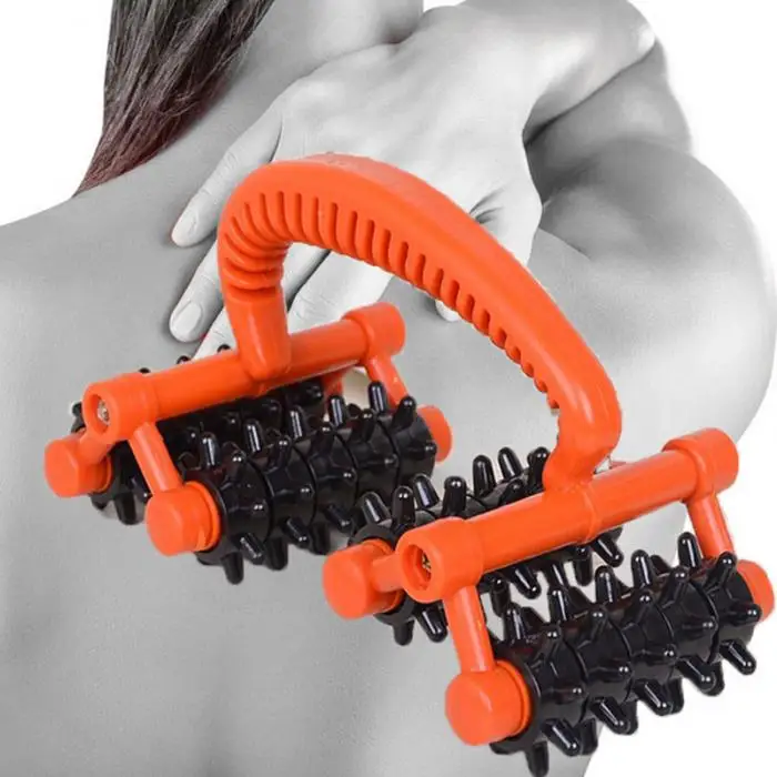 Manual Lymphatic Massage Systemic Acupoint Foot Roller Massager Ball Cervical Vertebra Massage Wheel SN-Hot 1