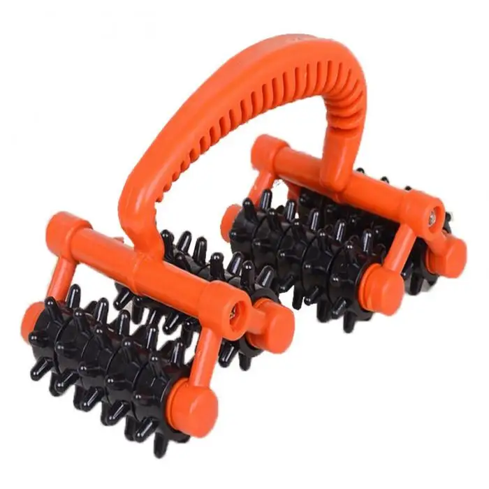 Manual Lymphatic Massage Systemic Acupoint Foot Roller Massager Ball Cervical Vertebra Massage Wheel SN-Hot 4