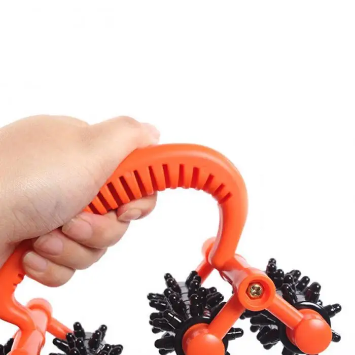 Manual Lymphatic Massage Systemic Acupoint Foot Roller Massager Ball Cervical Vertebra Massage Wheel SN-Hot 6