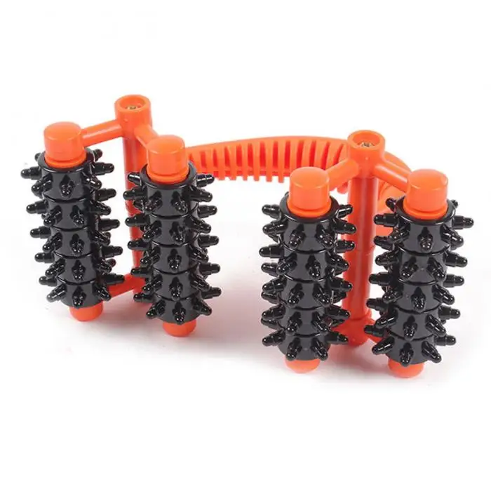 Manual Lymphatic Massage Systemic Acupoint Foot Roller Massager Ball Cervical Vertebra Massage Wheel SN-Hot 7