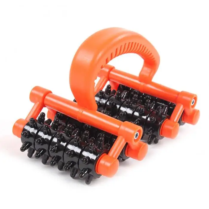 Manual Lymphatic Massage Systemic Acupoint Foot Roller Massager Ball Cervical Vertebra Massage Wheel SN-Hot 8