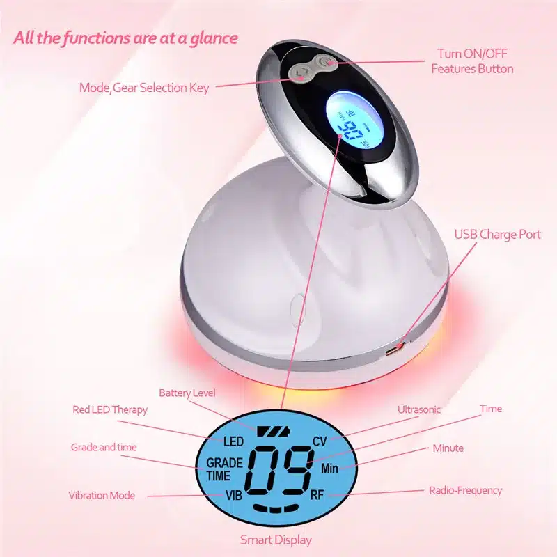 RF Cavitation Ultrasonic Slimming Massager LED Fat Burner Anti Cellulite Lipo Device Skin Tightening Weight Loss Beauty Machine 15