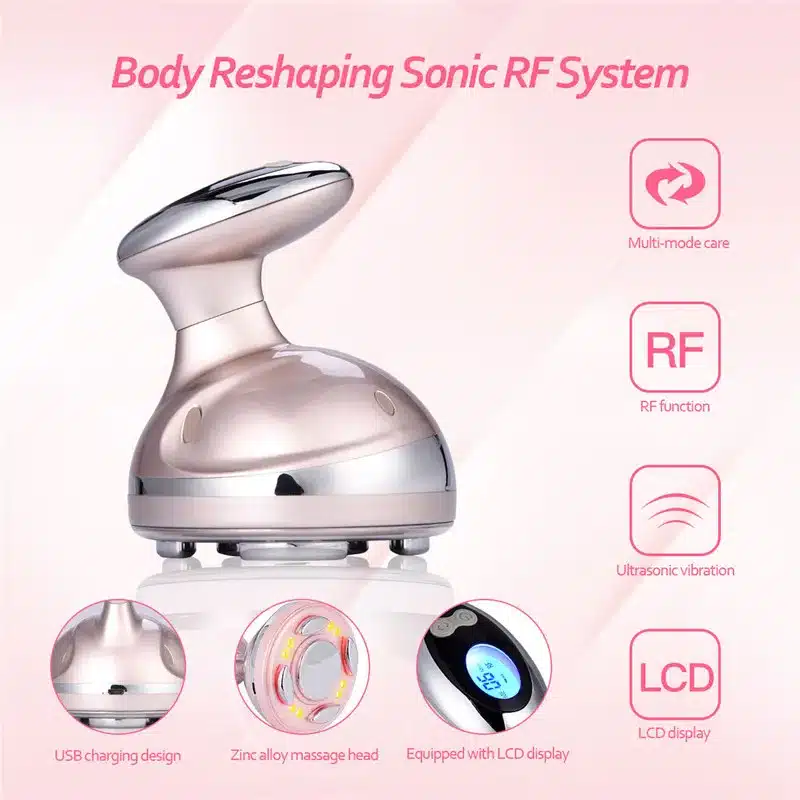 RF Cavitation Ultrasonic Slimming Massager LED Fat Burner Anti Cellulite Lipo Device Skin Tightening Weight Loss Beauty Machine 19