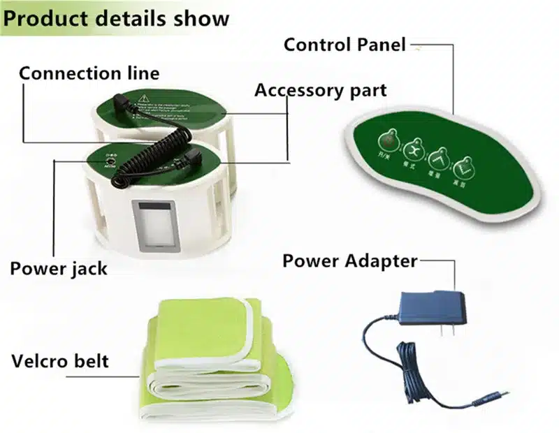 Electric Vibrating Slimming Belt Vibration Massager Belt Vibrating Waist/ Belly/Leg/Arm Fat Burning Weight Loss Body Sculpting 7