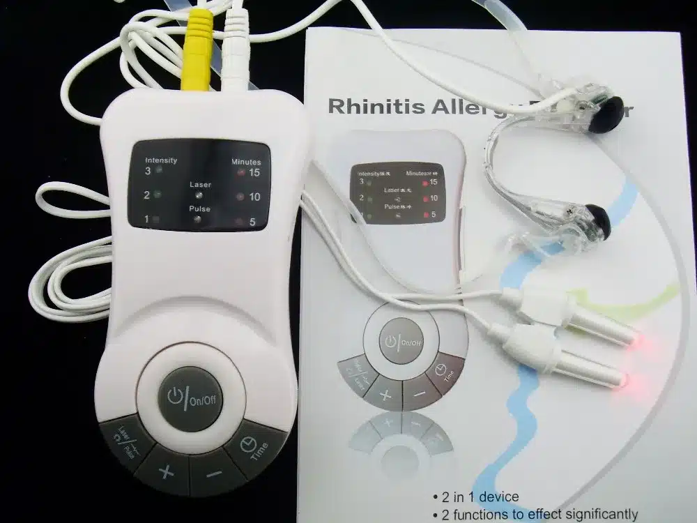 Allergy Rhinitis Laser cure Reliever Laser Allergic Rhinitis therapy Treatment Anti-snore Apparatus Therapy Health Care Massager 1