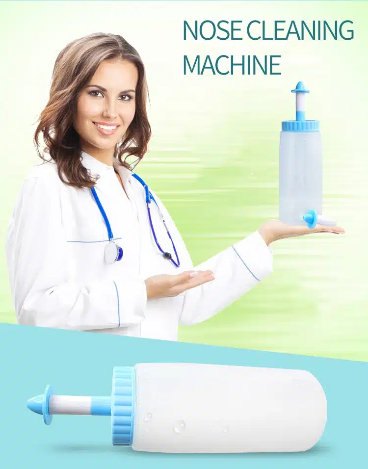 Adults Children Nasal Wash Cleaner Nose Protector Cleans Moistens Child Adult Avoid Allergic Rhinitis Neti 4