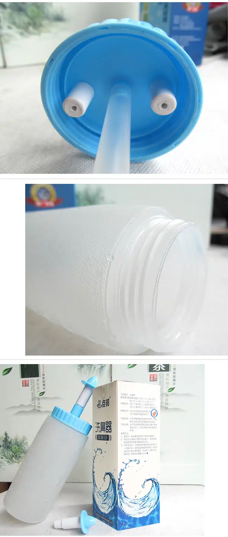 Adults Children Nasal Wash Cleaner Nose Protector Cleans Moistens Child Adult Avoid Allergic Rhinitis Neti 7