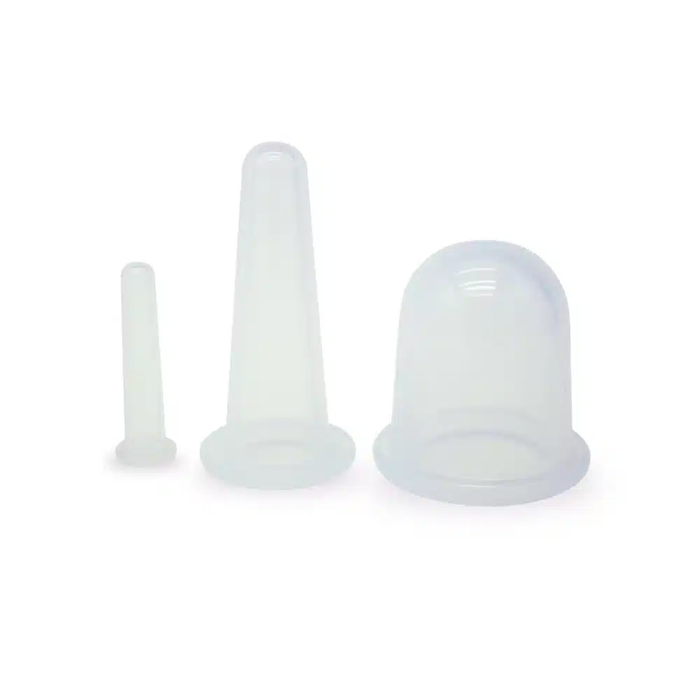3PCS Massage Cupping Cups Full Body&Face Chinese Vacuum Therapy Cupping Set For Anti-Cellulite Pain Relief 6