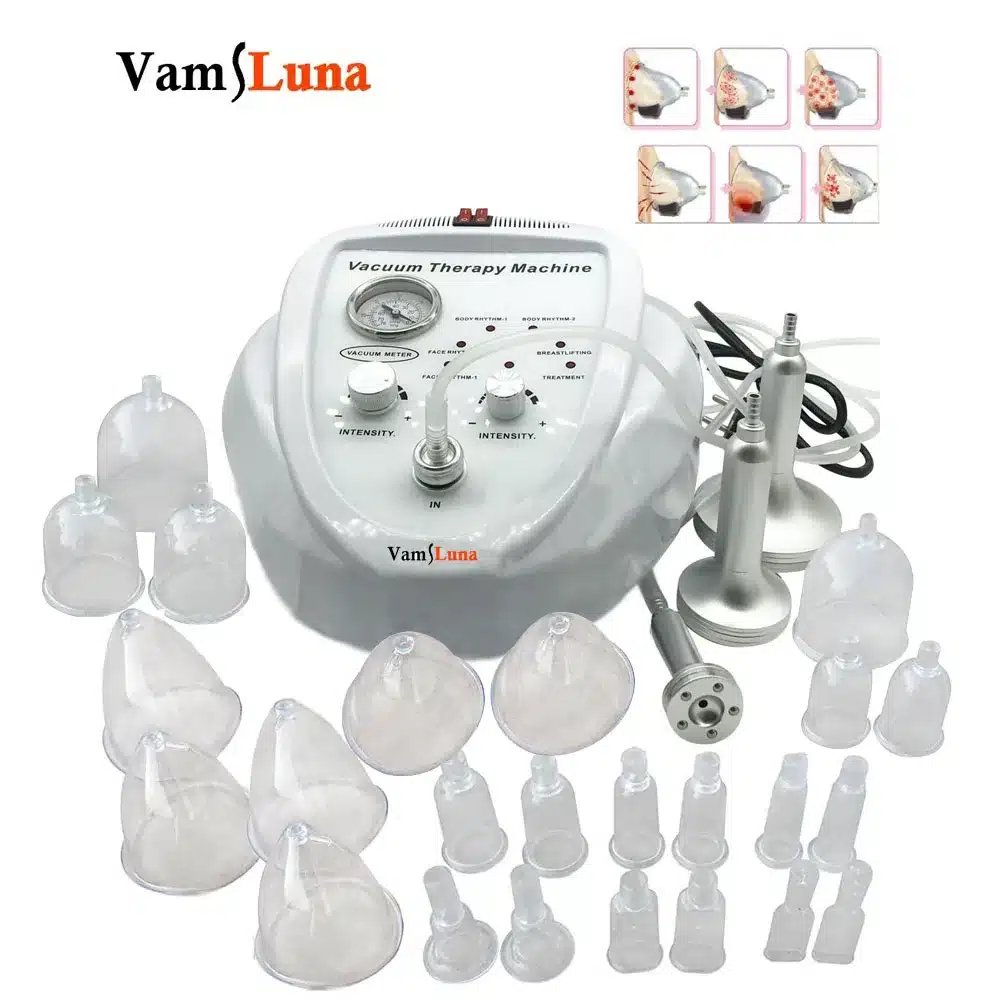Body shaping Vacuum Massage Therapy With Breast Enlargement Pump & Cupping Massager & Cellulite Removal 9