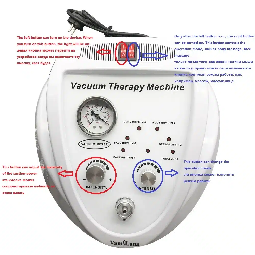Body shaping Vacuum Massage Therapy With Breast Enlargement Pump & Cupping Massager & Cellulite Removal 21