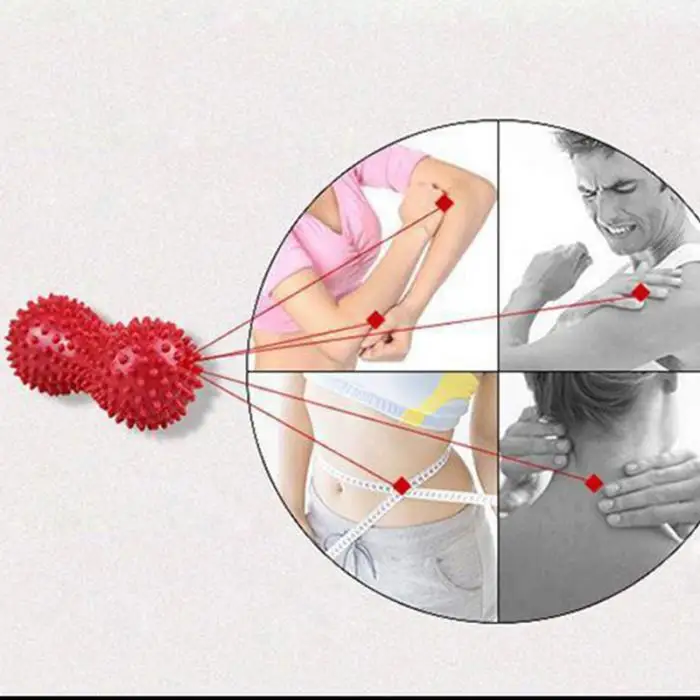 15CM Massage Ball Roller Spiky Rolling Acupressure Massager Ball Tools Supplies Dropshipping 21