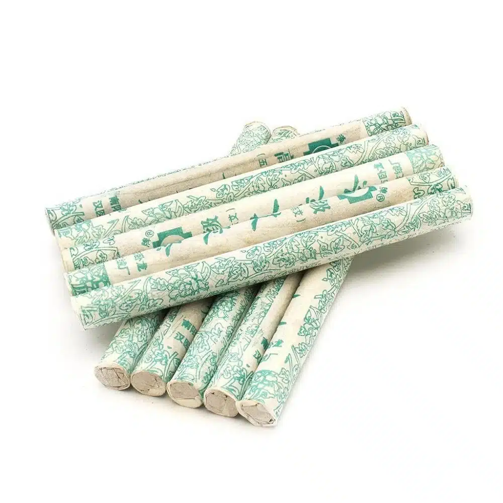 10 Pure Moxa Stick Rolls - Traditional Chinese Massage Therapy For Antistress & Acupuncture 2