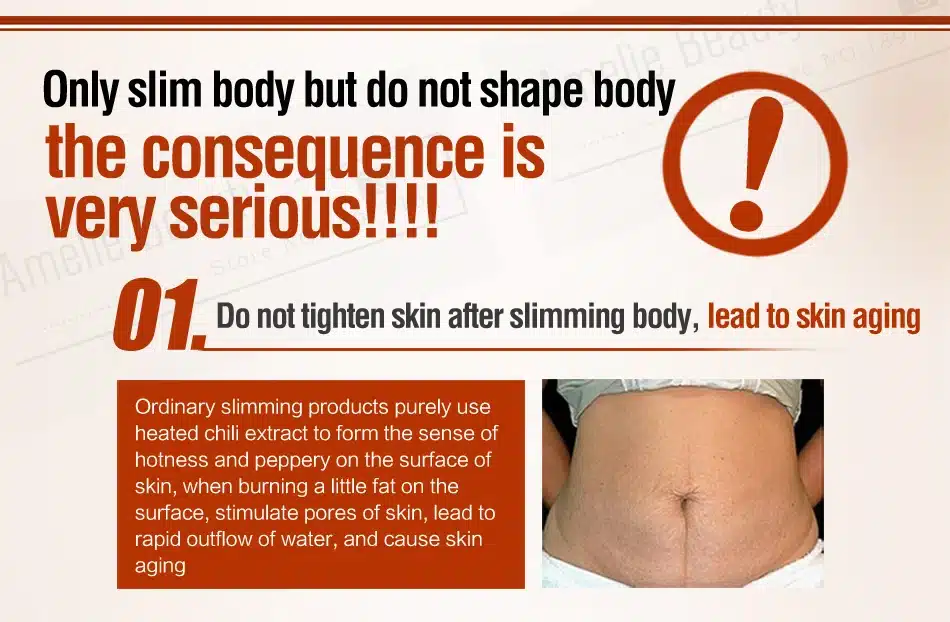 MEIKING Slimming Cream Skincare Reduce Cellulite Lose Weight Loss Burning Fat Slimming Cream Health Care Burning Creams 80g 25