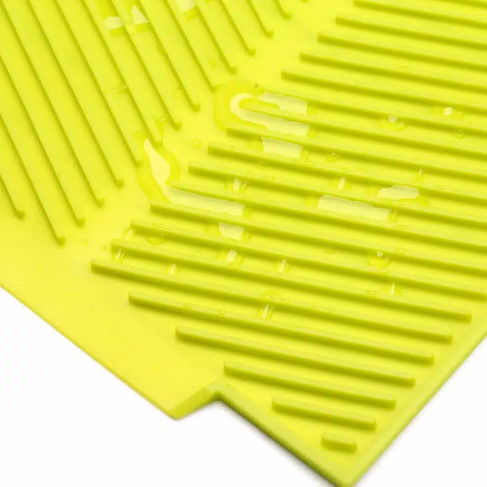 Large Flat Drying Matte Premium Silicone Heat Resistant Tableware Safe dishes Pad Tableware Table Mat Placemat 13