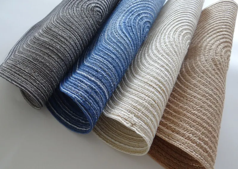 Home Mat Design Table Ramie Insulation Pad Round Placemats Linen Table Mats Kitchen Accessories Decoration Home Pad Coaster 37