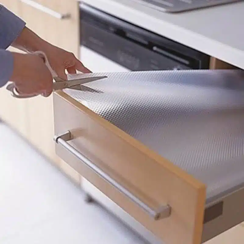 Waterproof Kitchen Table Mat Drawers Cabinet Shelf Liners Non Slip Cupboard Placemat Home Organization Accessories 9