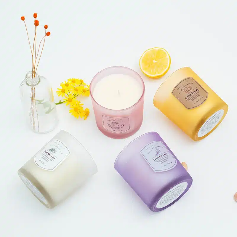 1PCS70g pure natural Aromatherapy small Candle Wedding Party Romantic Scented Candles Flameless Wax Candles Last 18hours 10