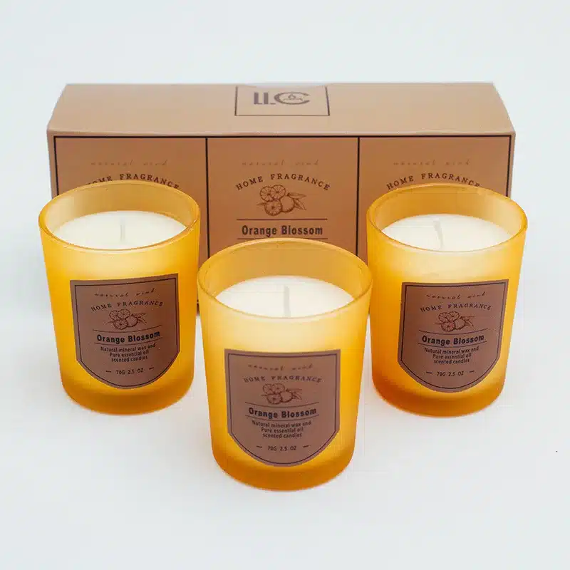 1PCS70g pure natural Aromatherapy small Candle Wedding Party Romantic Scented Candles Flameless Wax Candles Last 18hours 13