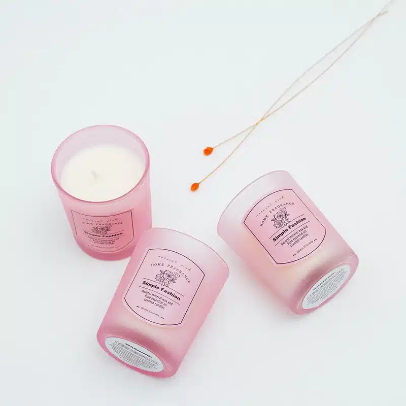 1PCS70g pure natural Aromatherapy small Candle Wedding Party Romantic Scented Candles Flameless Wax Candles Last 18hours 14