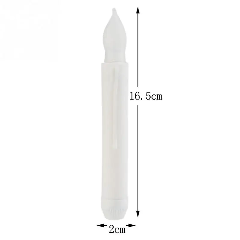 Extensive Use Of A Set Of 12 Plastic Strip Lamp Head Flame Flicker LED Candle 10