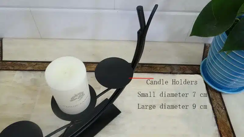 Candle Stand Wedding Candlestick Candelabra Fashion romantic dining table wedding home decoration Handmade Candle Holder Hot sel 10