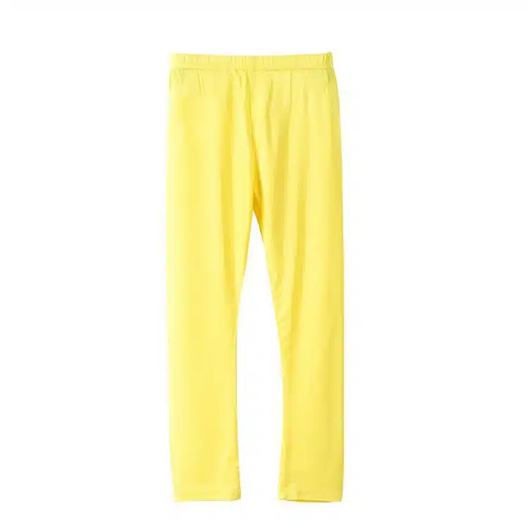 Girl Pants Soft Elastic Modal Cotton Kids Leggings Candy Color Girls Skinny Pants Trousers Solid Color 2-13Y Children Trousers 15