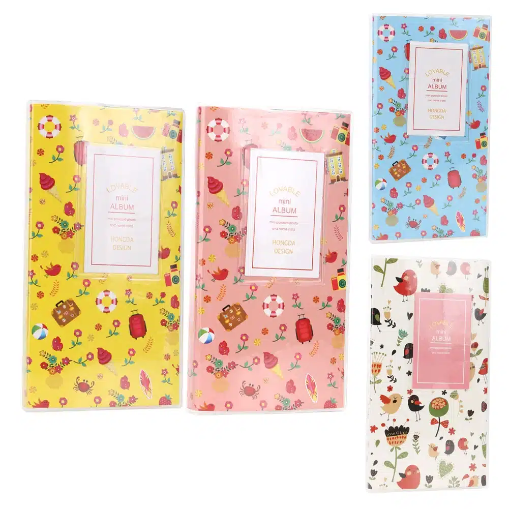 84 Pockets Album Case Storage Polaroid Photo Mini 3 Inch Album Photo Storage Case Fashion Home Family Friends Saving Souvenir 10