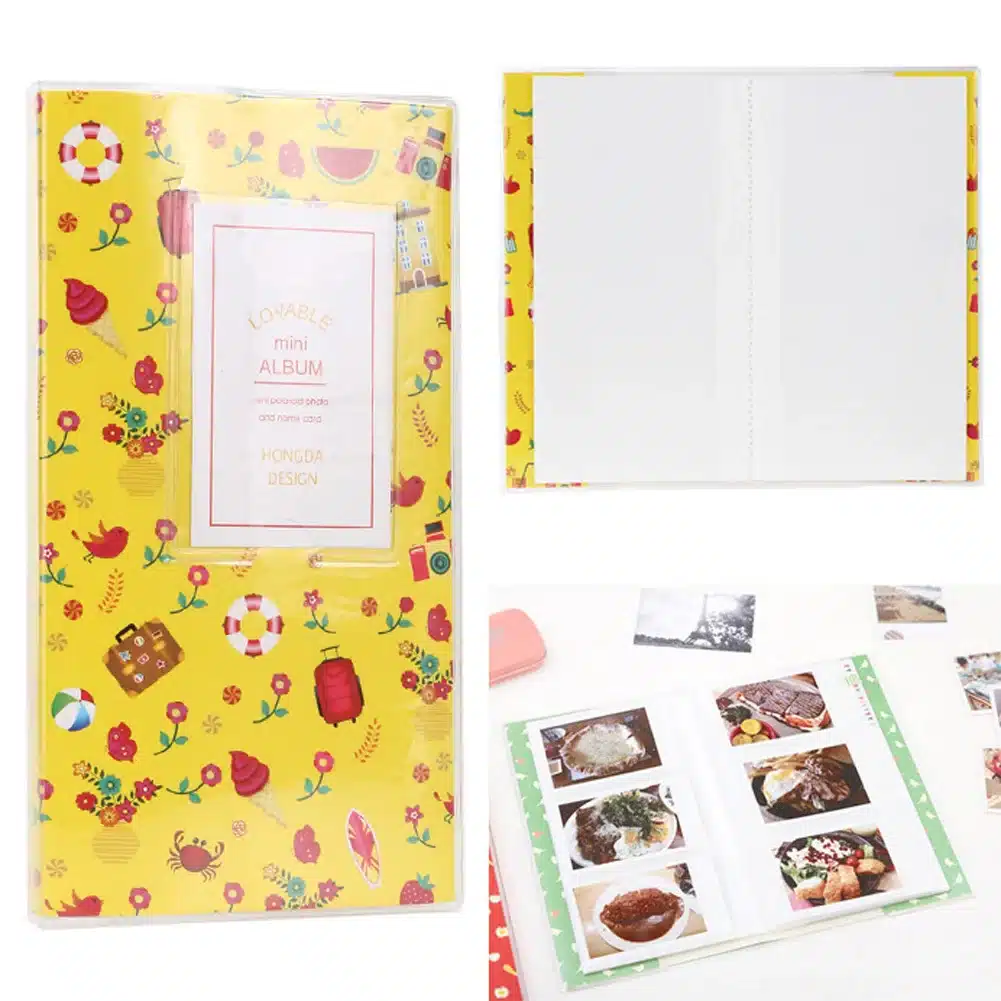 84 Pockets Album Case Storage Polaroid Photo Mini 3 Inch Album Photo Storage Case Fashion Home Family Friends Saving Souvenir 13