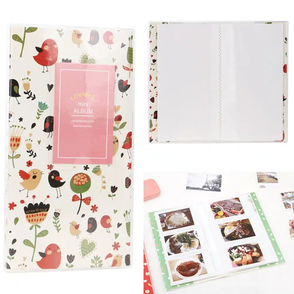 84 Pockets Album Case Storage Polaroid Photo Mini 3 Inch Album Photo Storage Case Fashion Home Family Friends Saving Souvenir 14