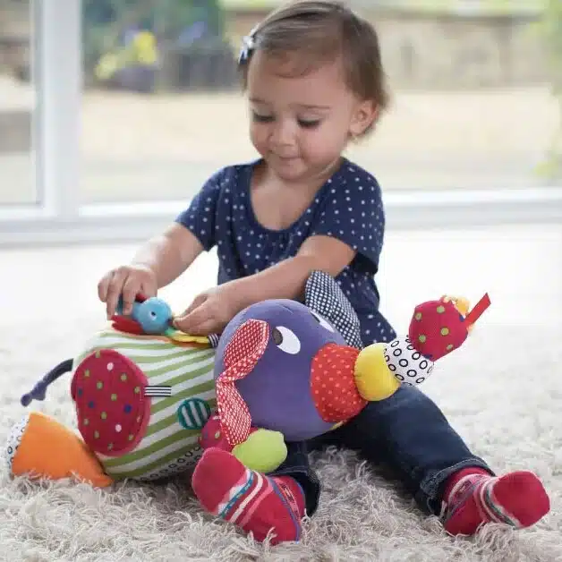 Educational Toys For Baby 0-12 Month Cartoon Plush Elephant Baby Rattles Brinquedos Para Bebe Oyuncak Baby Toys 1