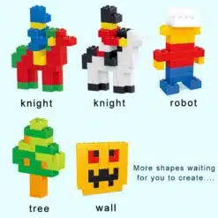 Legoklotsid – 450 tk komplektis