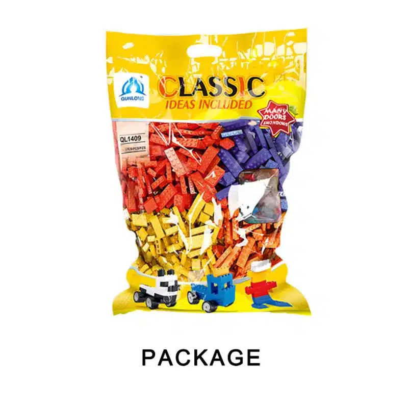 1000pcs Bricks Designer Creative Classic Brick DIY Building Blocks Educational Toys Bulk For Children Gift Compatible Legoe 10