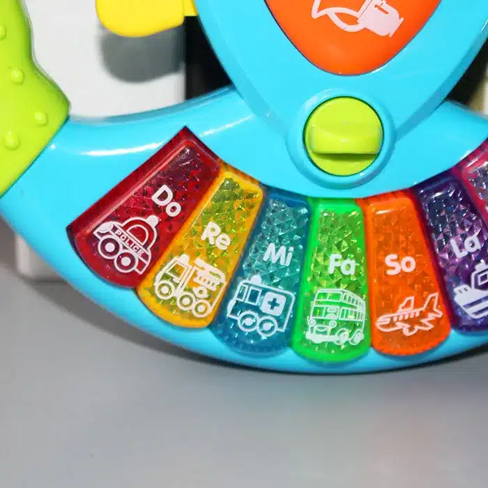 Promotion Toy Musical Instruments For Kids Baby Steering Wheel Musical Handbell Developing Educational Toys For Children Gift 3