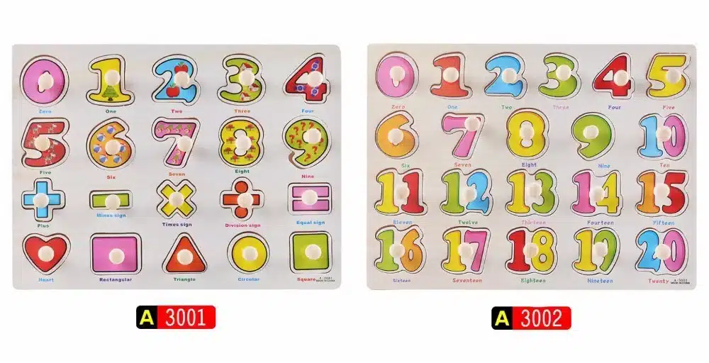 30cm Kid Early educational toys baby hand grasp wooden puzzle toy alphabet and digit learning education child wood jigsaw toy 11