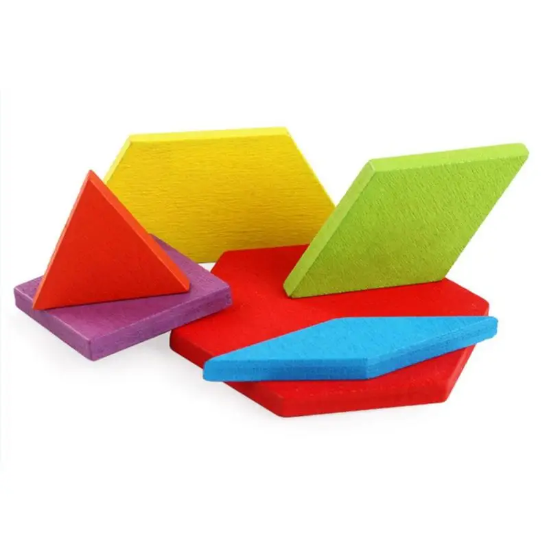155pcs Montessori Wooden Jigsaw Puzzle Board Set Colorful Baby Educational Wooden Toy for Children Learning Developing Toys 20