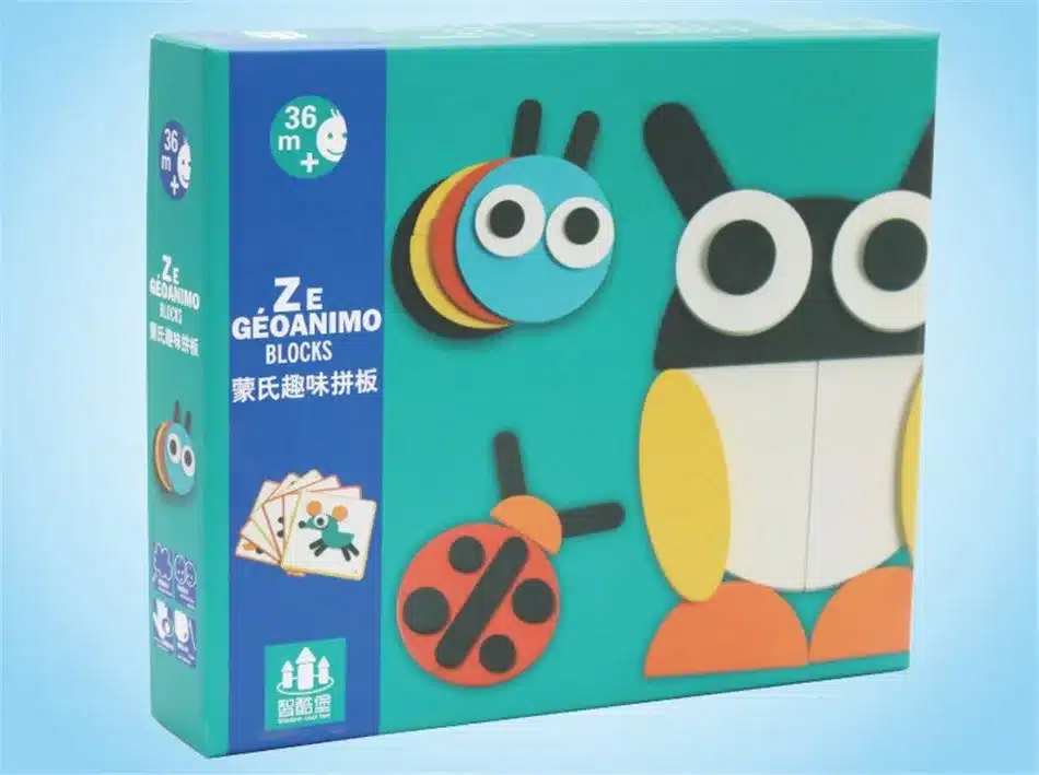 3D Puzzle Set Montessori Toys For Kids Children Boys Oyuncak Juegos Educativos Kids Early Learning Education Jigsaw Tangram 25