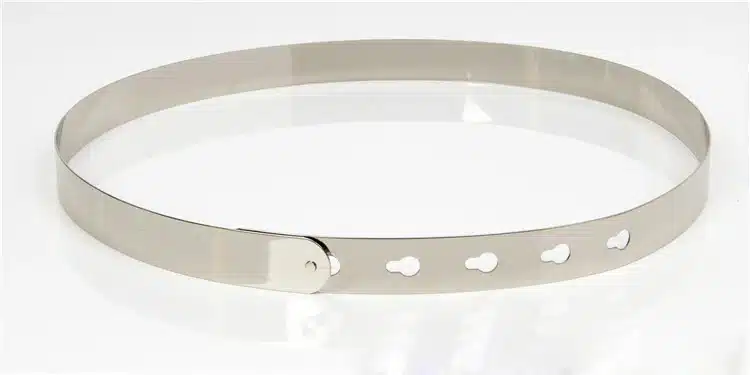 Women Punk Full Metal Mirror skinny Waist Belt 2018 Metallic Gold Plate Wide Lady ceinture sashes for dresses J002 22
