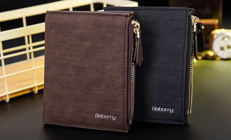 RFID Theft Protec Coin Bag zipper men wallets famous brand mens wallet male money purses Wallets New Design Top Men Wallet 7