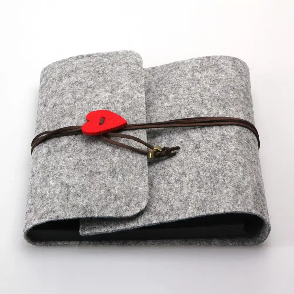 5-6 inch,7-8 inch Velvet Felt Cover Handmade DIY Vintage Photo Album 30 Black Sheets Home Decoration Birthday Gift S M L 16