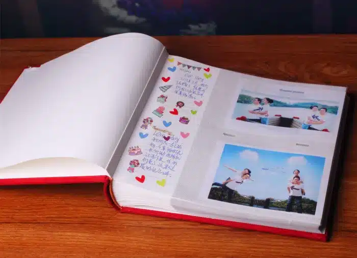 2017 new pocket type photo album creative family photo album which one can writing message 3