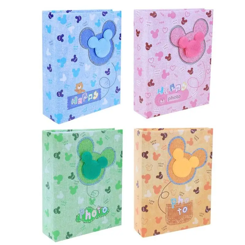 100 200 Pockets 5/7 inch Cartoon Photo Album Mini Instant Picture Case Storage For Kid Birthday Gifts Mini Film Instax Album 14
