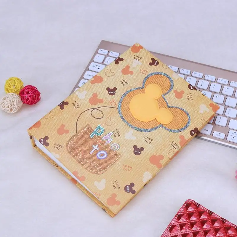 100 200 Pockets 5/7 inch Cartoon Photo Album Mini Instant Picture Case Storage For Kid Birthday Gifts Mini Film Instax Album 20