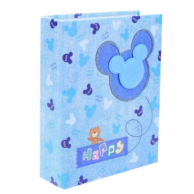 100 200 Pockets 5/7 inch Cartoon Photo Album Mini Instant Picture Case Storage For Kid Birthday Gifts Mini Film Instax Album 24