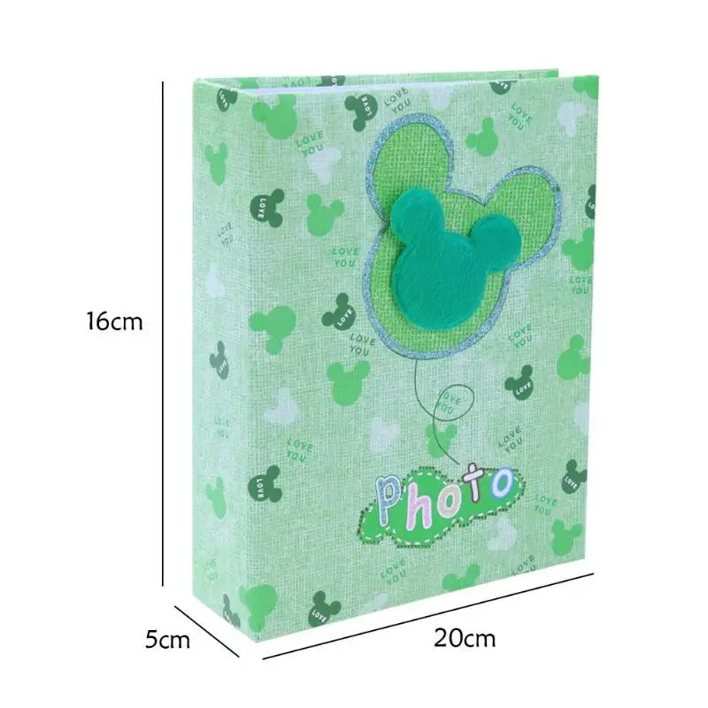 100 200 Pockets 5/7 inch Cartoon Photo Album Mini Instant Picture Case Storage For Kid Birthday Gifts Mini Film Instax Album 28