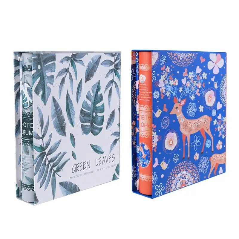 200 Pages Photo Album Scrapbook Paper Baby Family large 6 inch Interleaf Loose-Leaf Albums Wedding Foto Album Scrapbooking 8