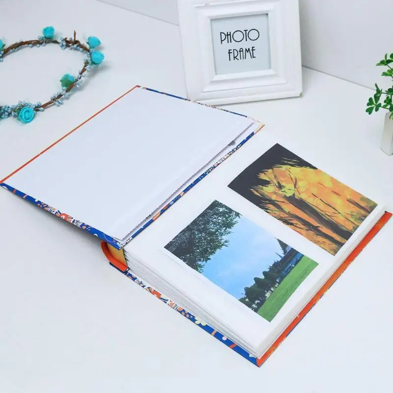 200 Pages Photo Album Scrapbook Paper Baby Family large 6 inch Interleaf Loose-Leaf Albums Wedding Foto Album Scrapbooking 10