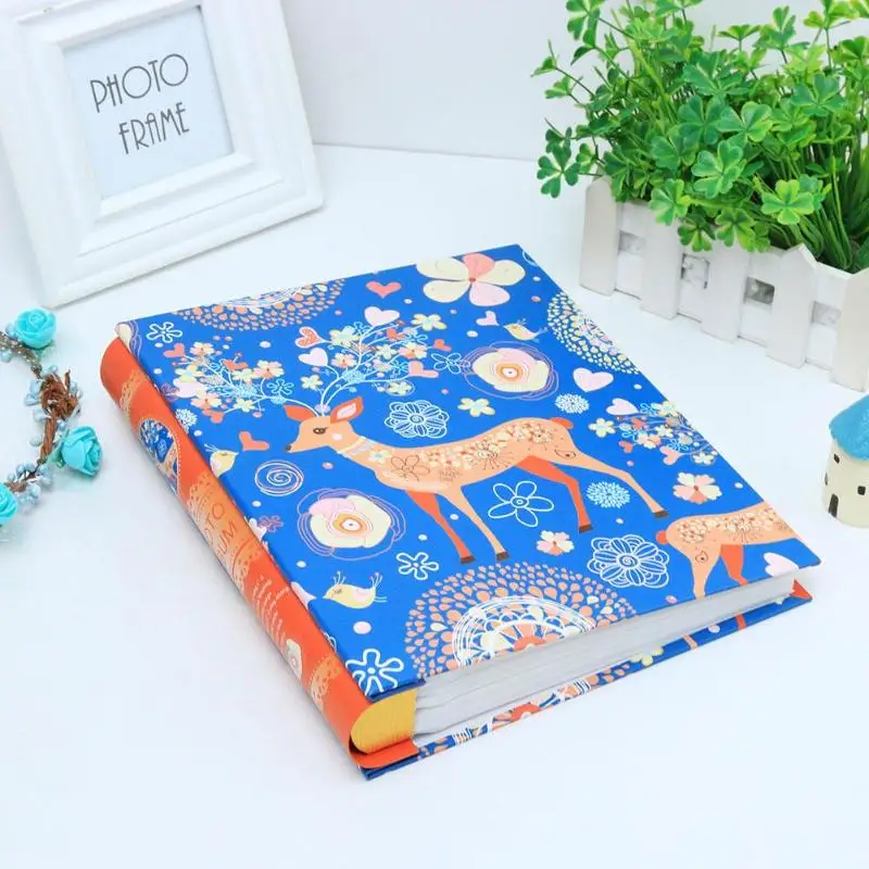 200 Pages Photo Album Scrapbook Paper Baby Family large 6 inch Interleaf Loose-Leaf Albums Wedding Foto Album Scrapbooking 11